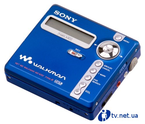 Sony   MiniDisc- Walkman