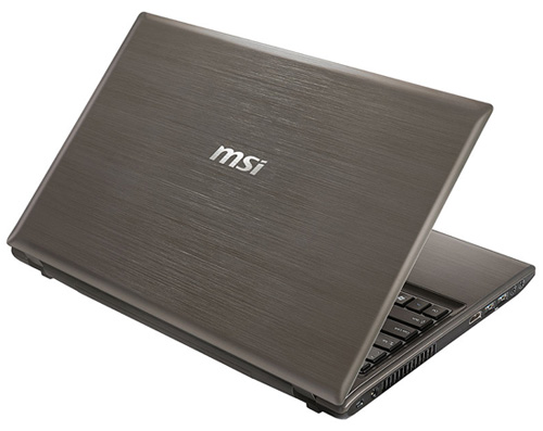 MSI GE620DX  15,6"    Sandy Bridge