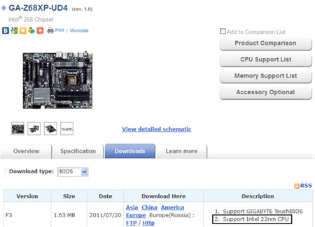 Gigabyte    LGA 1155   Ivy Bridge