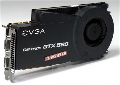 EVGA GeForce GTX 580 Classified     