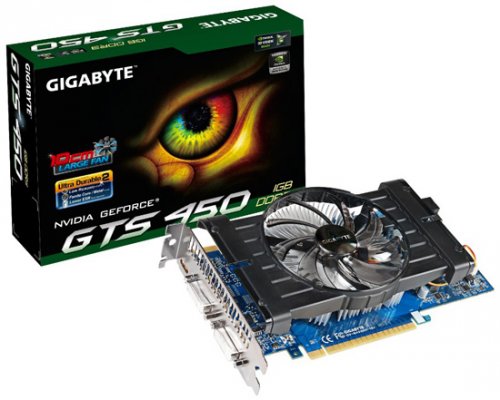 GIGABYTE GeForce GTS 450  100- 