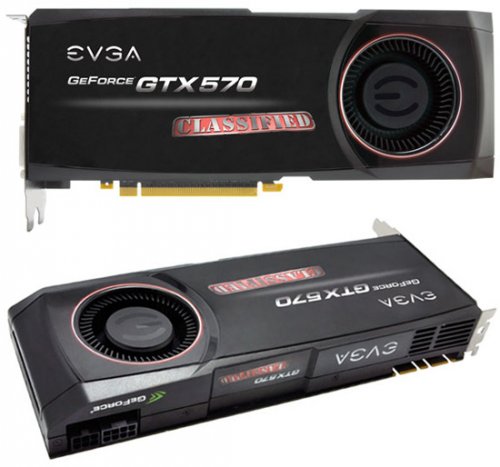   EVGA GeForce GTX 570 Classified