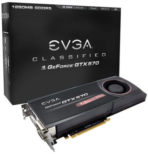   EVGA GeForce GTX 570 Classified