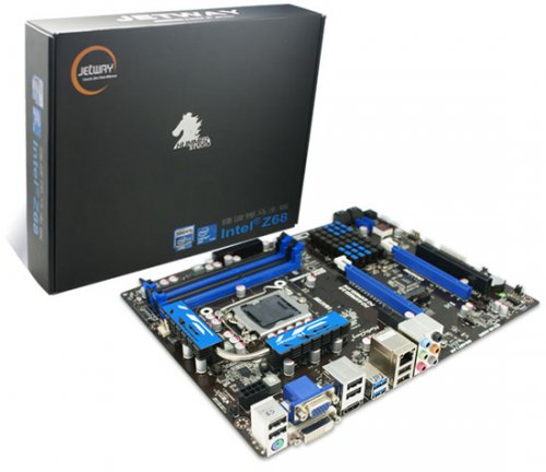 Jetway HI09-Z    ATX-   Intel Z68