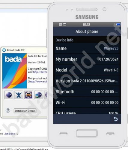    bada- Samsung Wave 725