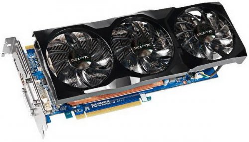 Gigabyte    GeForce GTX 570   WindForce 3X