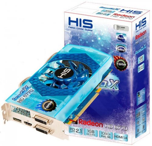   HIS Radeon HD 6770   IceQ X