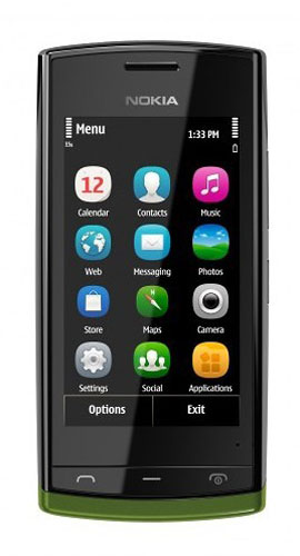  Symbian- Nokia 500  1- 