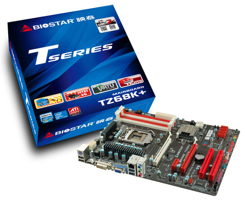 Biostar TZ68K+:      Intel Z68