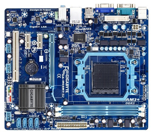   GIGABYTE GA-M68MT-S2  AM3+    4- 