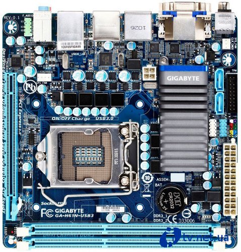   Gigabyte H61N-USB3   HTPC  Intel Sandy Bridge