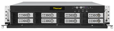 Thecus N8900: NAS-   Intel Sandy Brid