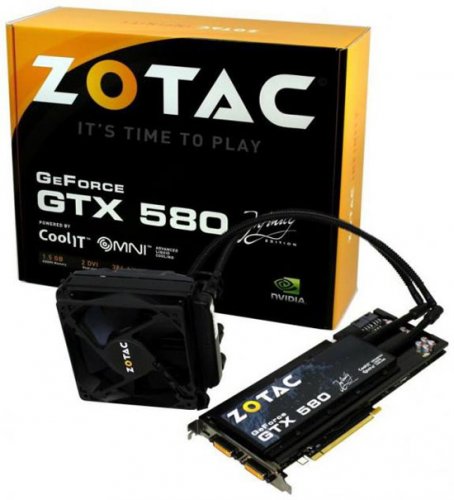 ZOTAC GeForce GTX 580    CoolIT Systems