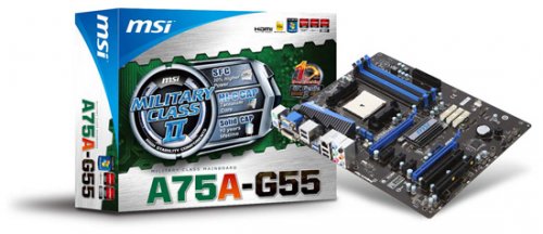  ATX- MSI A75A-G55  AMD Llano
