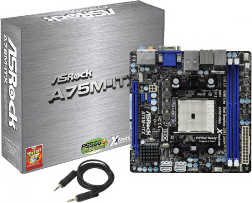  ASRock A75M-ITX  Mini-ITX  APU  AMD