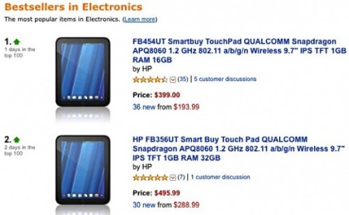 HP TouchPad      Amazon US