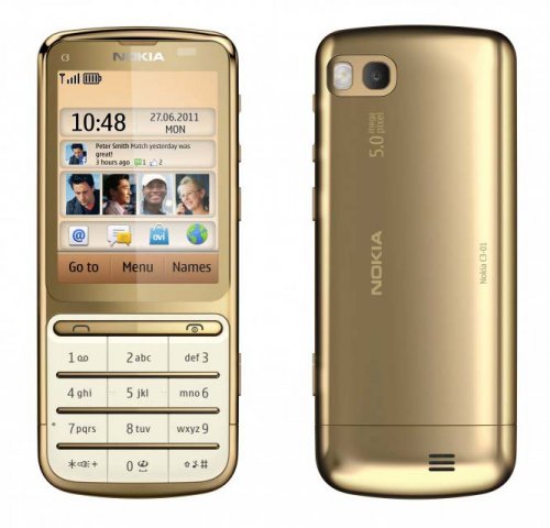 : Nokia C3-01 Gold Edition