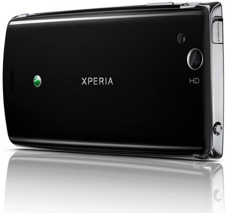 Sony Ericsson Xperia arc S:      