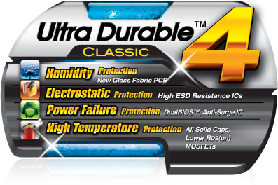   GIGABYTE   Ultra Durable 4 Classic