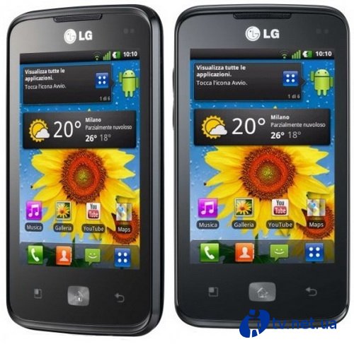 LG   Optimus Hub  EUR199