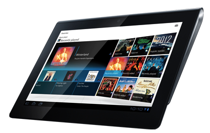 Sony Tablet S  Android 3.2   Sony Entertainment Network