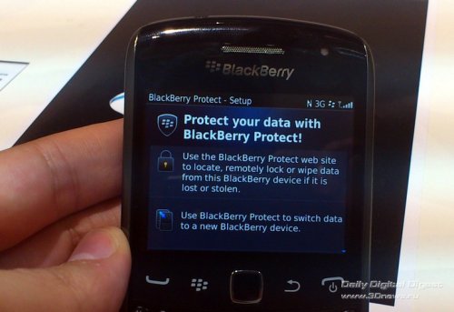 IFA 2011:  BlackBerry 9360 Curve 3G