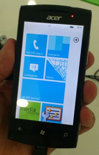 IFA 2011:  Acer W4  Windows Phone 7.5