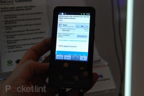 IFA 2011: Philips GoGear Connect 3    Android  Wi-Fi
