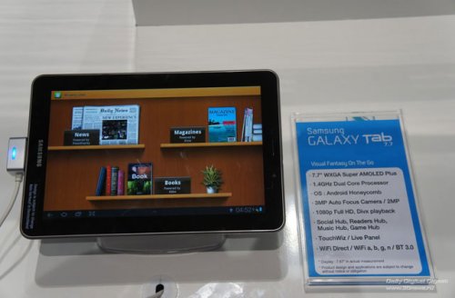   Samsung Galaxy Tab 7.7  Galaxy Note   