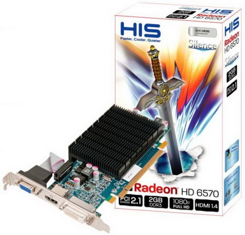HIS  Radeon HD 6570  2  