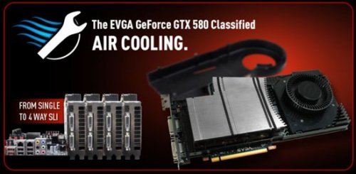  EVGA GeForce GTX 580 Classified:  