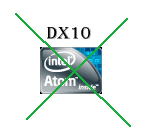  Atom D2500  Atom D2700   DirectX 10