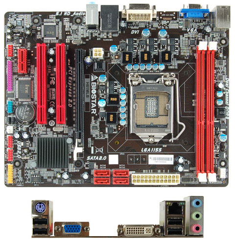   Micro-ATX  Biostar    Intel H61