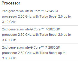  Core i5-2450M    Dell
