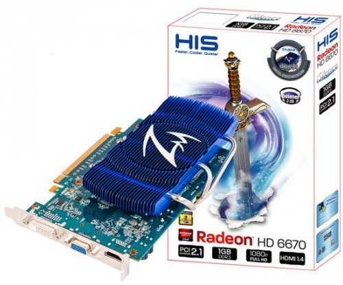 HIS Radeon HD 6670     Zalman