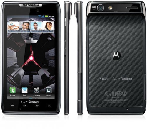 Motorola    Droid RAZR: LTE  4,3" AMOLED-