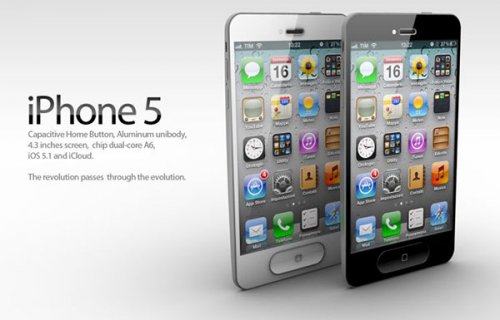  iPhone 5:   