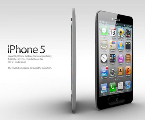  iPhone 5:   