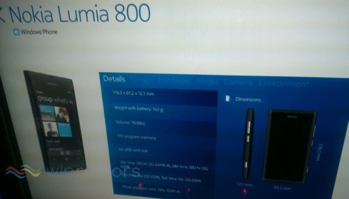  Nokia Lumia 800  710  Windows Phone   