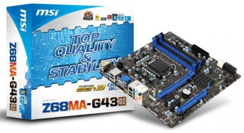 MSI Z68MA-G43 (G3):     PCIe 3.0