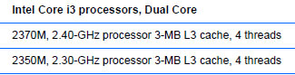 Intel    Core i3-2370M (2,4 )