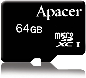  microSDXC-  64   Apacer