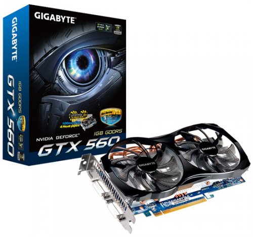  GIGABYTE GeForce GTX 560   WindForce 2X