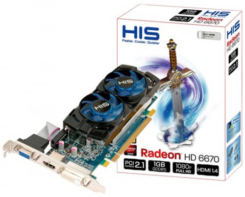 HIS Radeon HD 6670      