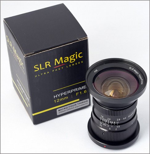  SLR Magic HyperPrime 12mm F1.6  Micro Four Thirds