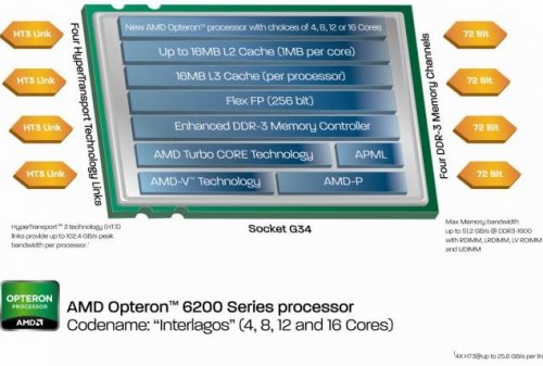    AMD Opteron 6200  4200 Series