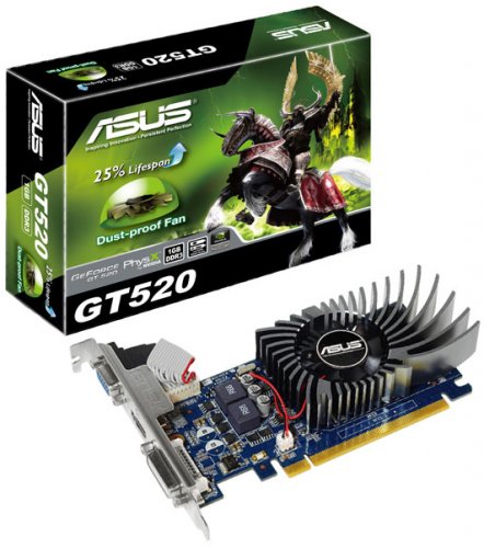    GeForce GT 520  ASUS