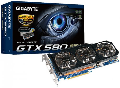 GIGABYTE GeForce GTX 580   Ultra Durable VGA+