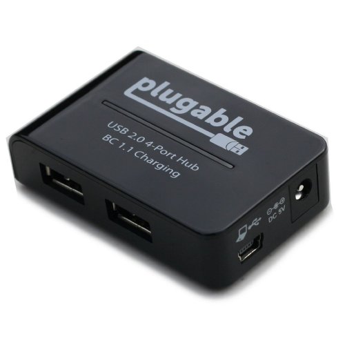 Plugable USB2-HUB4BC: 4- USB-    