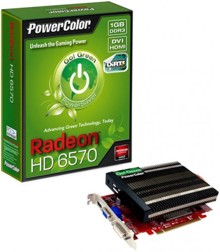 PowerColor Go! Green Radeon HD 6570  -
